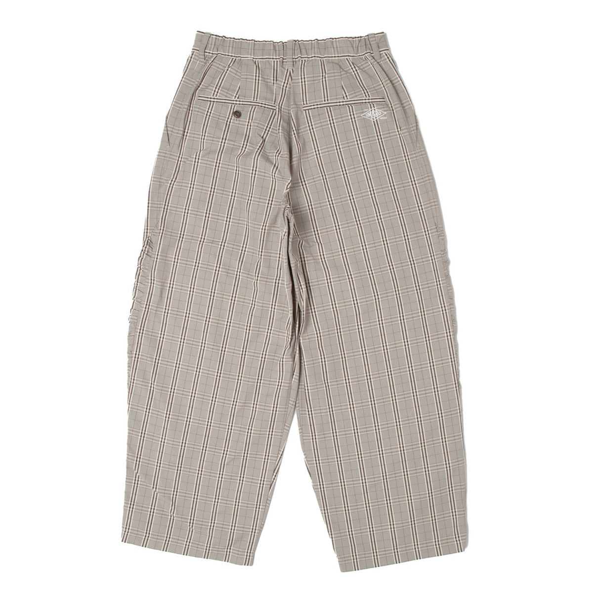 Wide tapered trousers