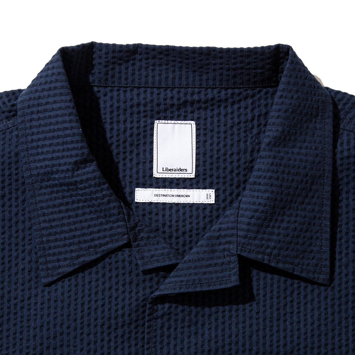 Liberaiders COOLMAX SHIRTS for Kinetics リベレイダース クールマックス シャツ for キネティクス 762012508【メンズ 別注 半袖シャツ オープンカラー 吸水速乾 リラックスフィット 25SS】