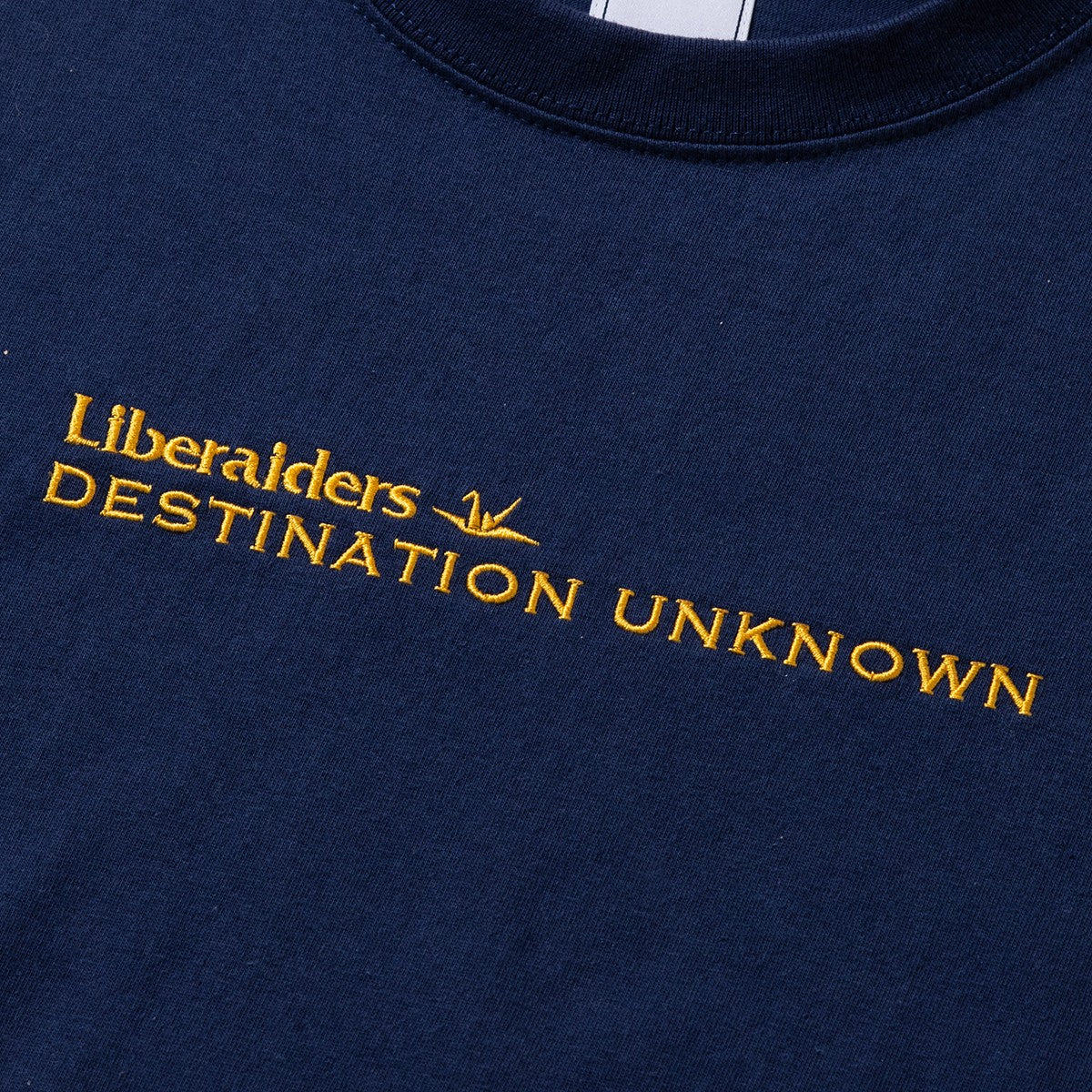 Liberaiders EMBROIDERY TEE for Kinetics リベレイダース エンブロイダリー ティー for キネティクス 766012508【メンズ 別注 半袖Tシャツ 刺繍 25SS】