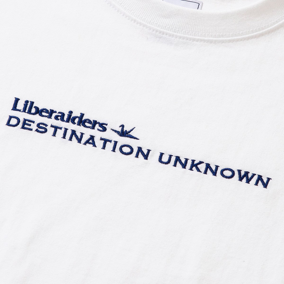 Liberaiders EMBROIDERY TEE for Kinetics リベレイダース エンブロイダリー ティー for キネティクス 766012508【メンズ 別注 半袖Tシャツ 刺繍 25SS】