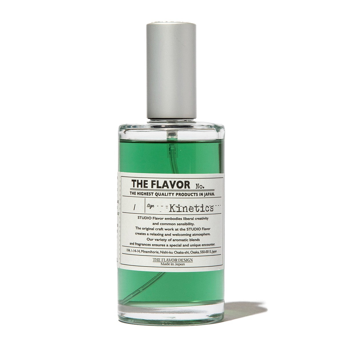 THE FLAVOR DESIGN FABRIC MIST "Kinetics" by THE FLAVOR DESIGN ザ フレイバーデザイン ファブリックミスト キネティクス バイ ザ フレーバー デザイン FlavorShake-for-Kinetics【メンズ 別注 フレグランス 男女兼用 サンダルウッドの香り 25SS】