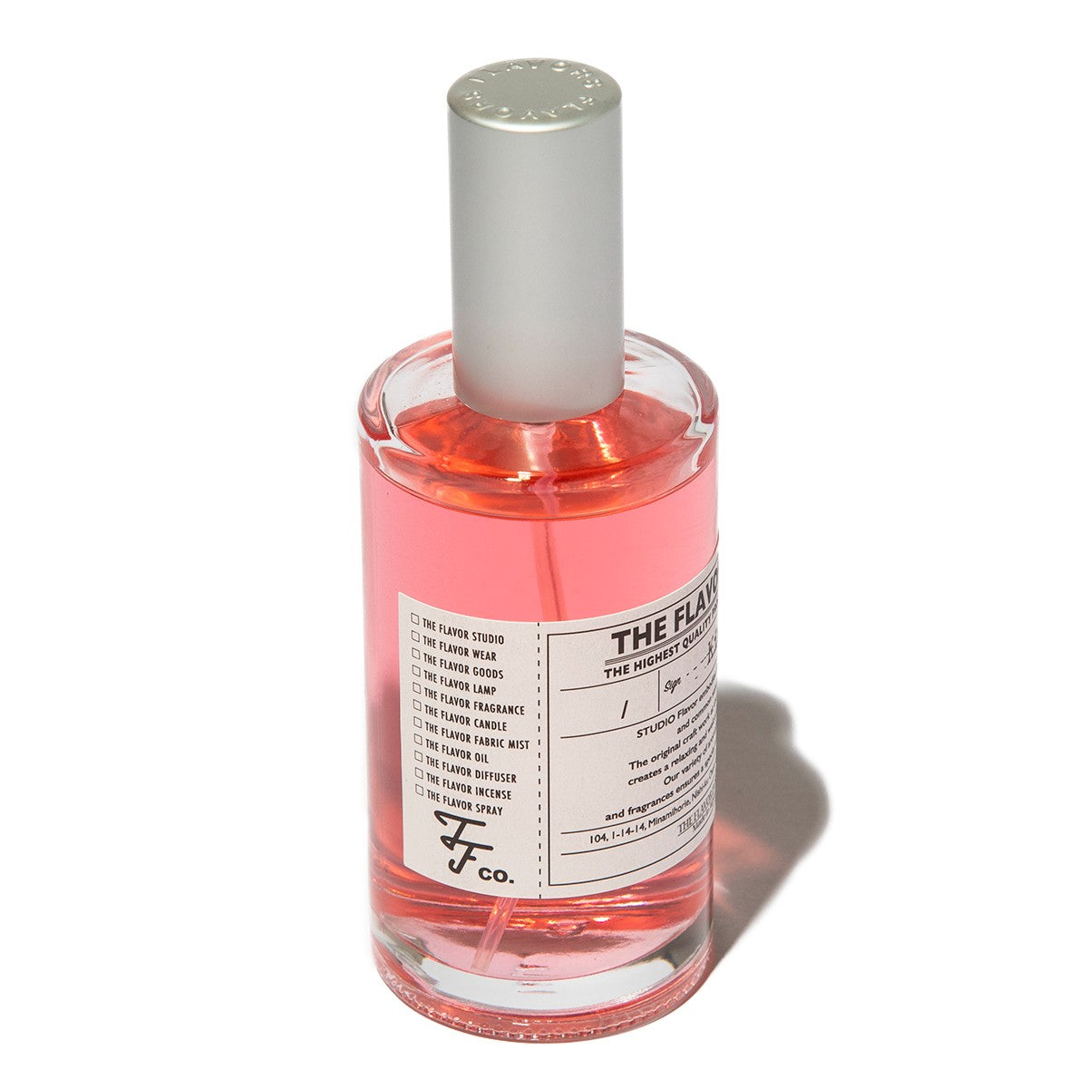 THE FLAVOR DESIGN FABRIC MIST "Kinetics WOMEN" by THE FLAVOR DESIGN ザ フレイバーデザイン ファブリックミスト キネティクス ウィメン バイ ザ フレーバー デザイン FlavorShake-for-Kinetics-WOMEN【レディース 別注 フレグランス 男女兼用 百合の香り 25SS】