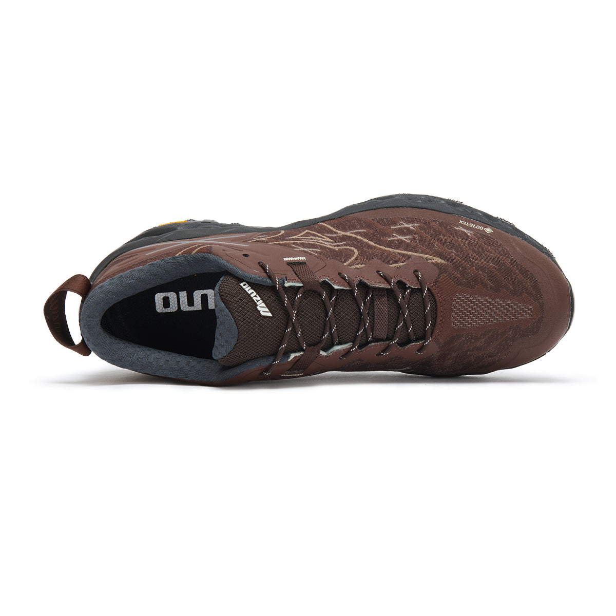MIZUNO WAVE MUJIN LS GTX ミズノ ウエーブ ムジン LS ゴアテックス D1GA250104【メンズ トレイルシューズ 防水スニーカー クッション性 グリップ力 耐久性 サステナブル 25FW】