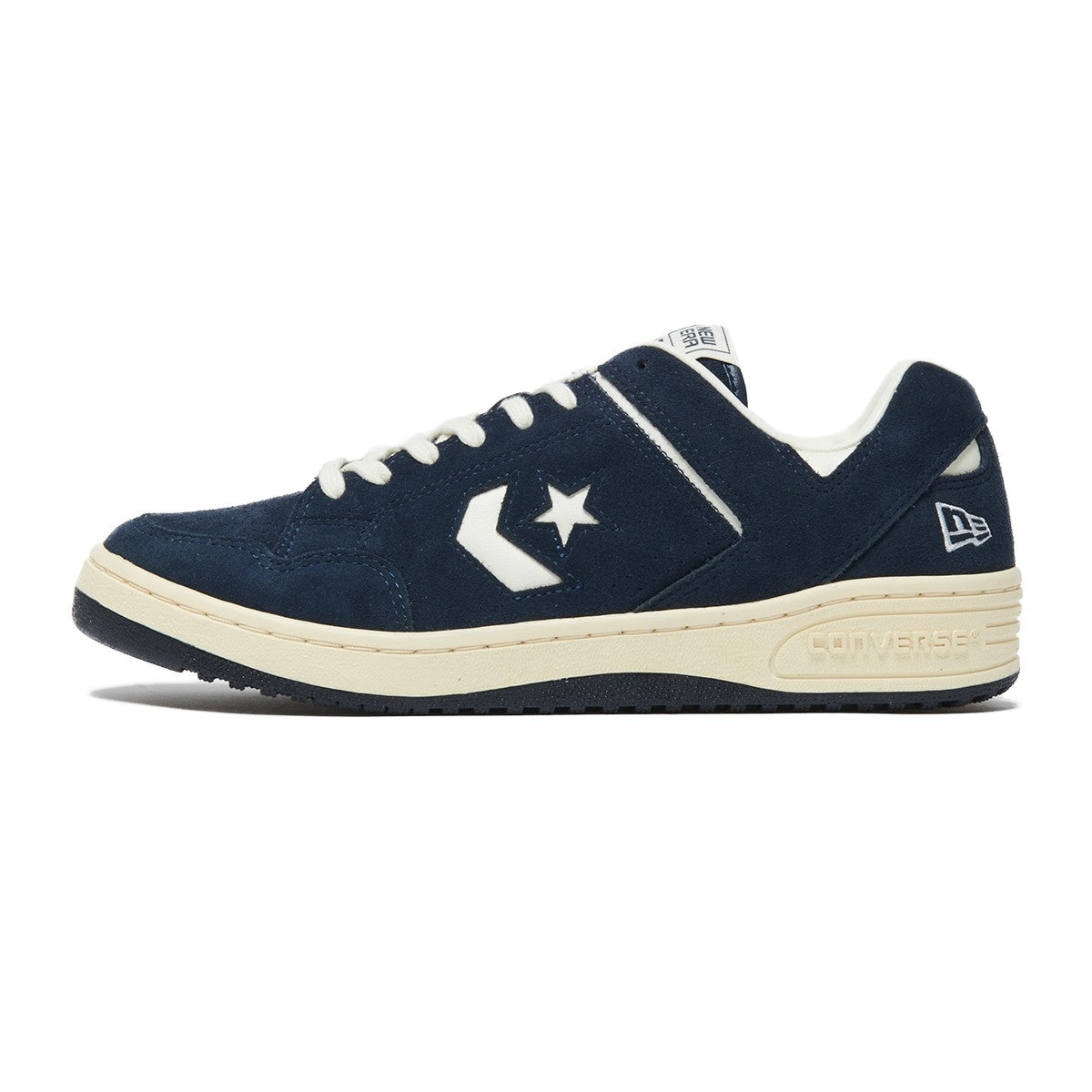 CONVERSE WEAPON SUEDE OX / NE コンバース ウエポン スエード OX / NE 33701950【メンズ スニーカー ローカット バスケットボールシューズ コラボモデル スエードアッパー クラシックデザイン 刺繍ロゴ 25FW】