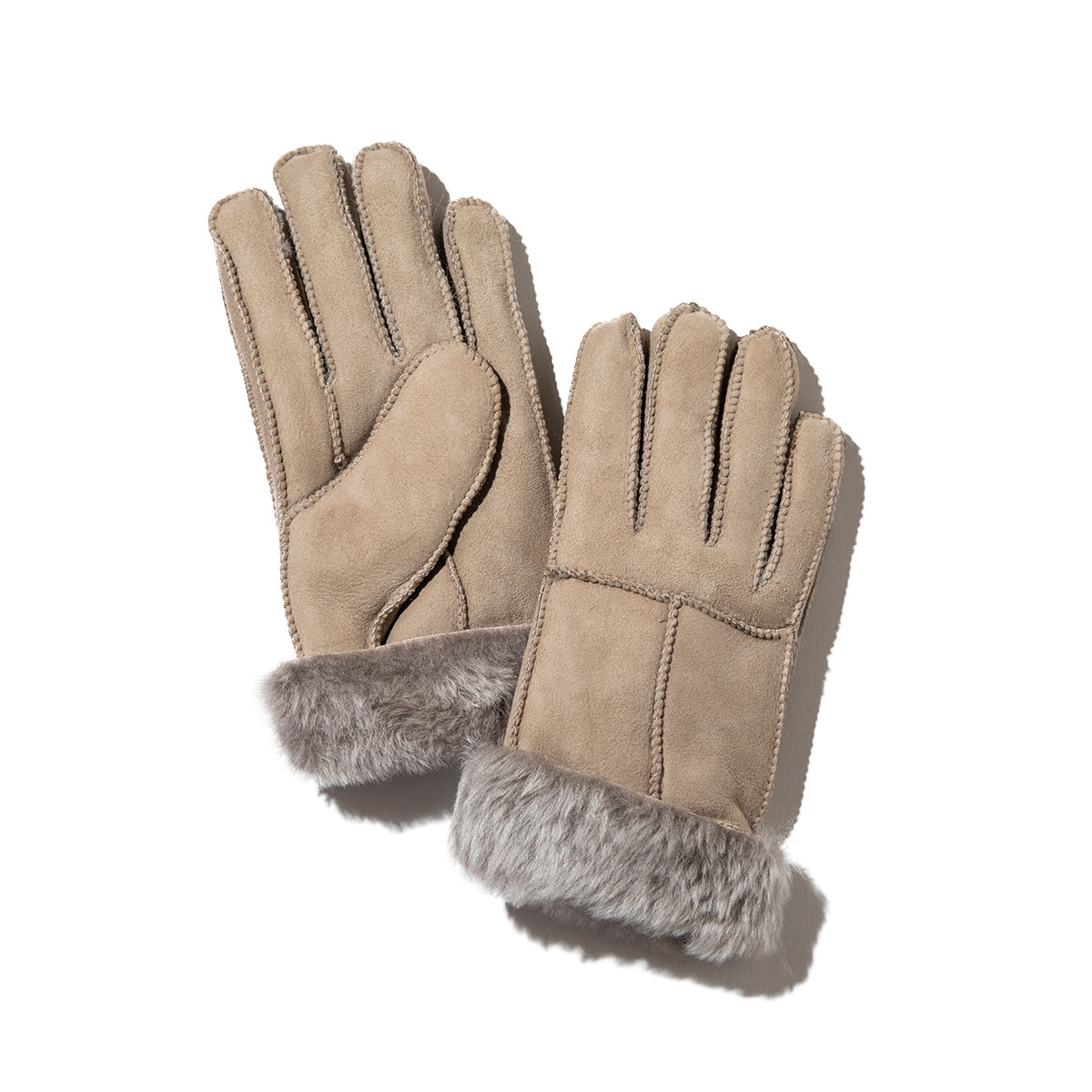 Casselini Mouton Gloves キャセリーニ ハギ ムートン グローブ 242-112202【レディース グローブ 手袋 ムートン 防寒 ファー 25FW】