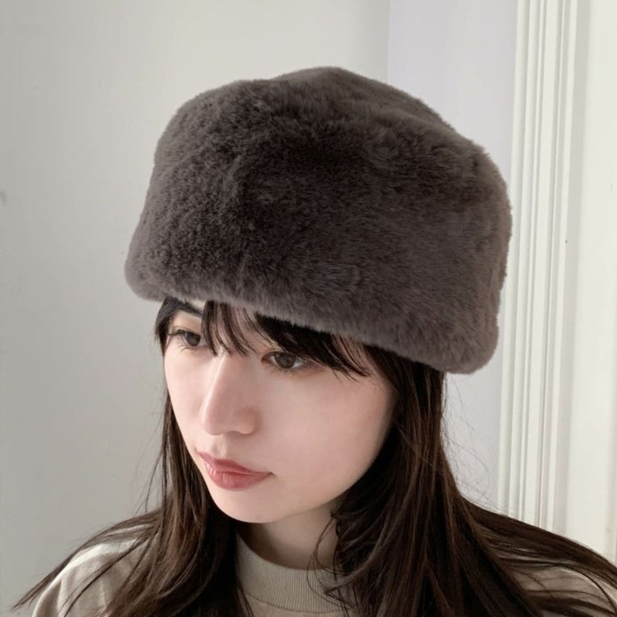 Casselini Russian Hat キャセリーニ ロシア帽 242-112703【レディース 冬 帽子 ファー キルティング 防寒 おしゃれ 25FW】