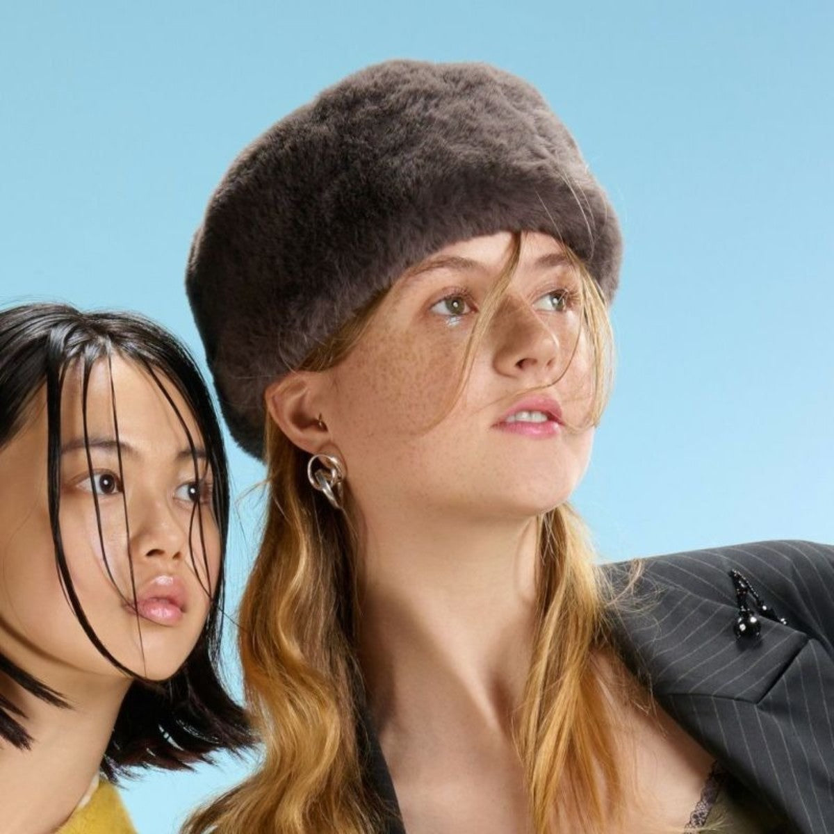 Casselini Russian Hat キャセリーニ ロシア帽 242-112703【レディース 冬 帽子 ファー キルティング 防寒 おしゃれ 25FW】