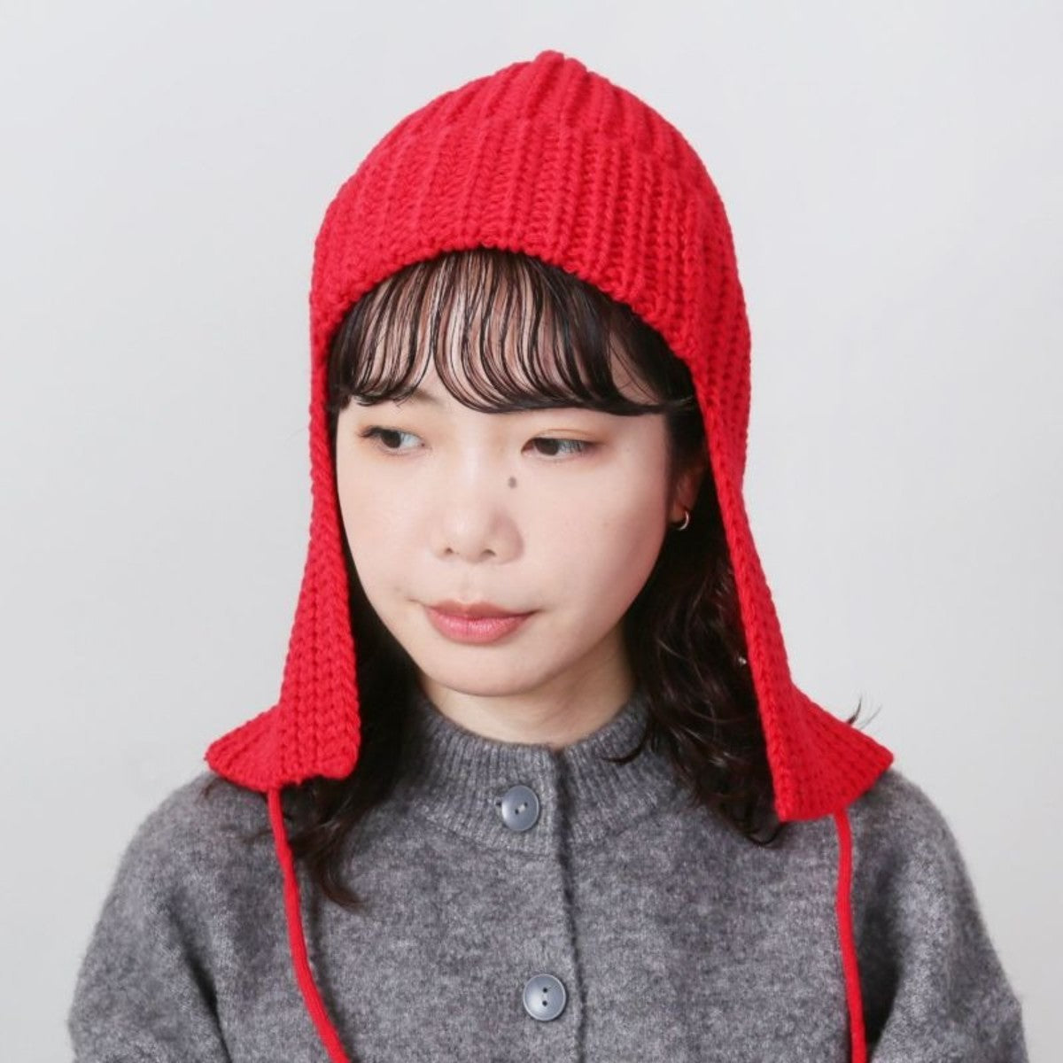 CONTROL FREAK BALACLAVA KNIT CAP コントロールフリーク バラクラバニットキャップ 232-120722【レディース ニットキャップ バラクラバ フライトキャップ 防寒 冬小物 ユニセックス 25FW】