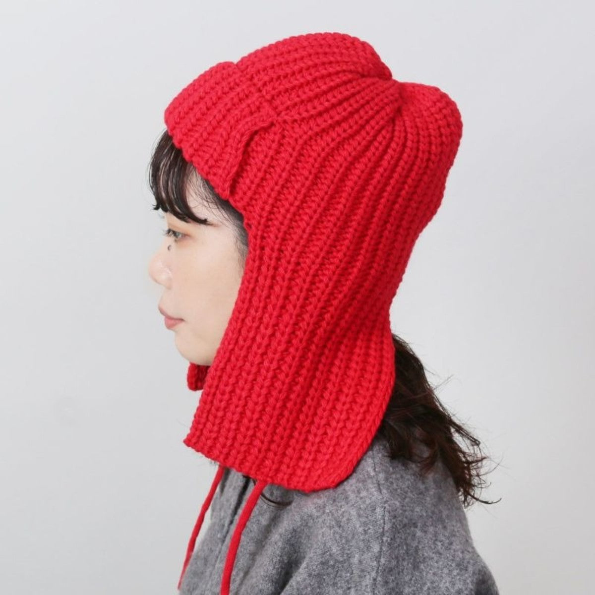 CONTROL FREAK BALACLAVA KNIT CAP コントロールフリーク バラクラバニットキャップ 232-120722【レディース ニットキャップ バラクラバ フライトキャップ 防寒 冬小物 ユニセックス 25FW】