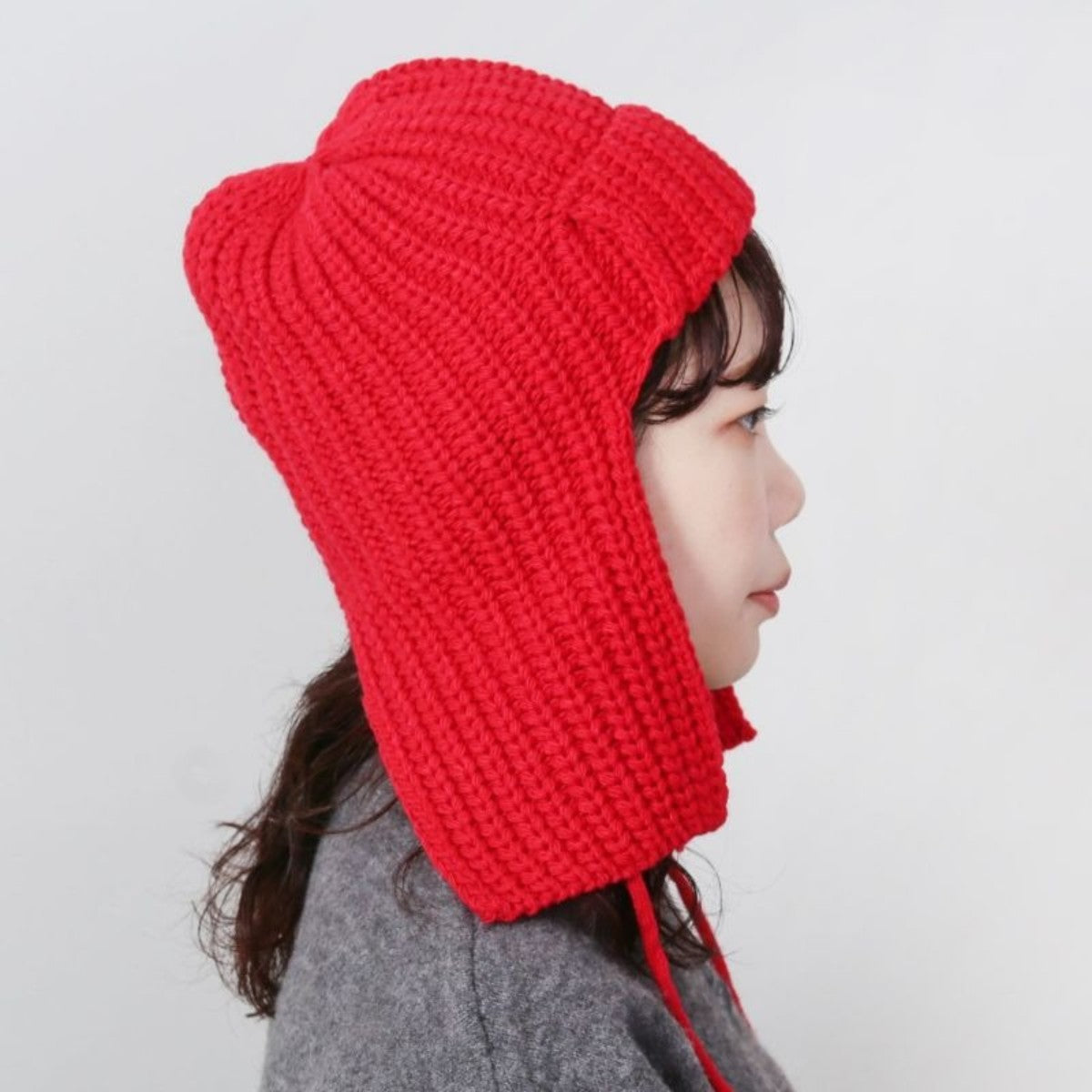 CONTROL FREAK BALACLAVA KNIT CAP コントロールフリーク バラクラバニットキャップ 232-120722【レディース ニットキャップ バラクラバ フライトキャップ 防寒 冬小物 ユニセックス 25FW】