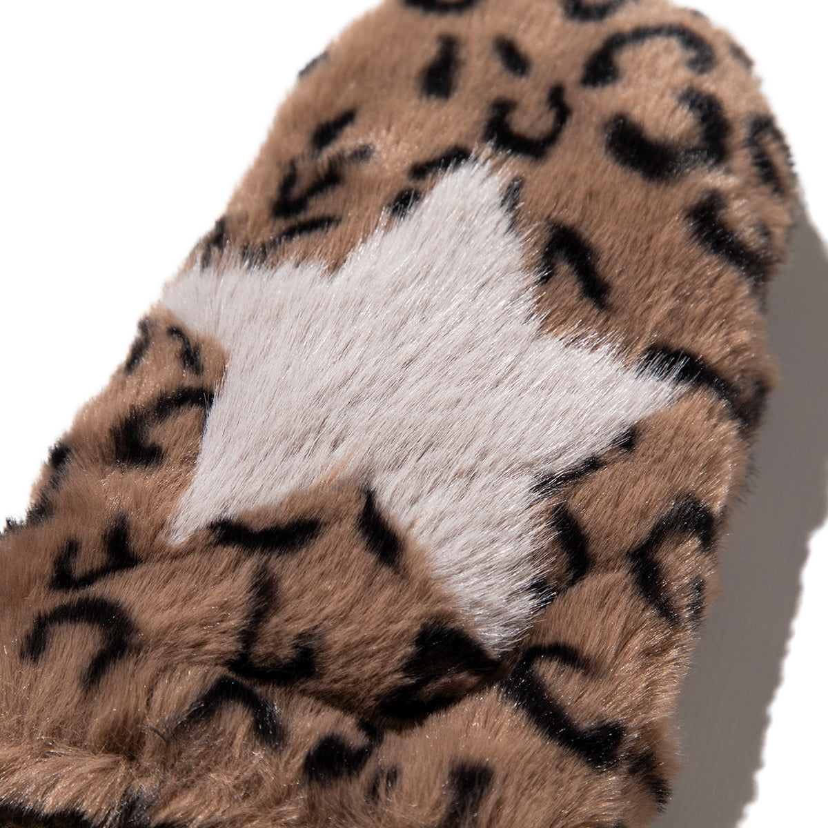 CONTROL FREAK STAR FAUX FUR MITTENS コントロールフリーク スターフェイクファーミトン 252-122204【レディース ポリエステル100% フェイクファー シャギー感 パッチワーク 25FW】