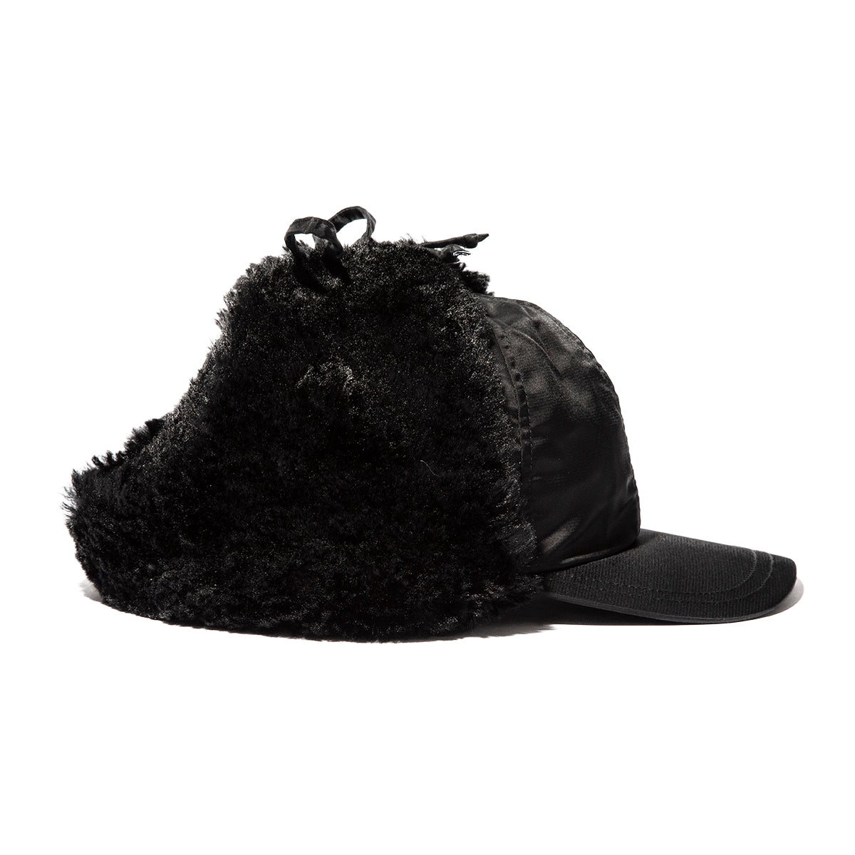 CONTROL FREAK EAR COVER NYLON CAP コントロールフリーク イヤーカバーナイロンキャップ 252-122704【レディース ナイロン素材 フェイクボア 2WAY 異素材 25FW】