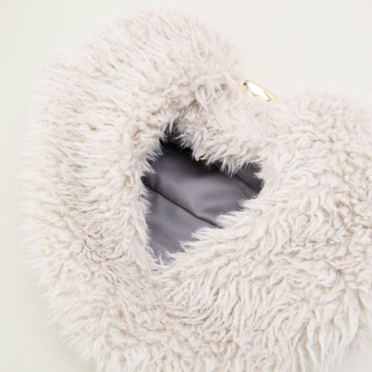 LE VERNIS Sculpture Mou Azuma ル・ベルニ スカルプチャー ムー アズマ 252-212520【レディース バッグ トート ファー 大容量 ハンドバッグ 秋冬 レディース 25FW】