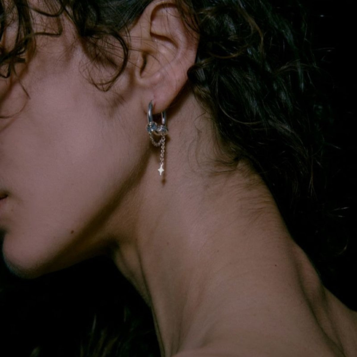 LAPUIS Ornament pierced earrings ラピュイ オーナメント ピアス イヤリング 252-220102【レディース ピアス イヤリング ハート 25FW】