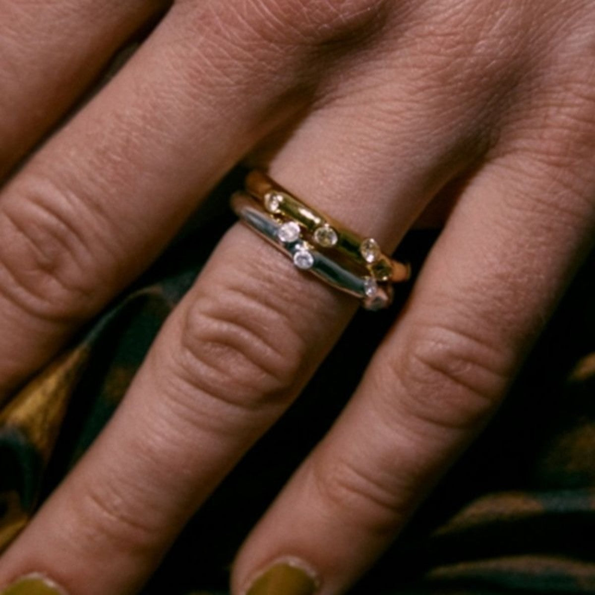 LAPUIS Garden circle ring ラピュイ ガーデン サークル リング 252-220109【レディース 指輪 リング ジルコニア 25FW】