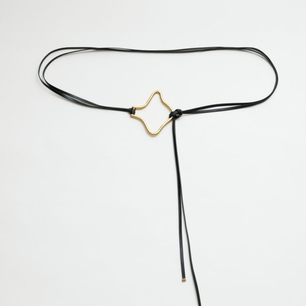 LAPUIS Nuance parts belt ラピュイ ニュアンス パーツ ベルト 253-220801【レディース アクセサリーベルト ネックレス チョーカー 25FW】