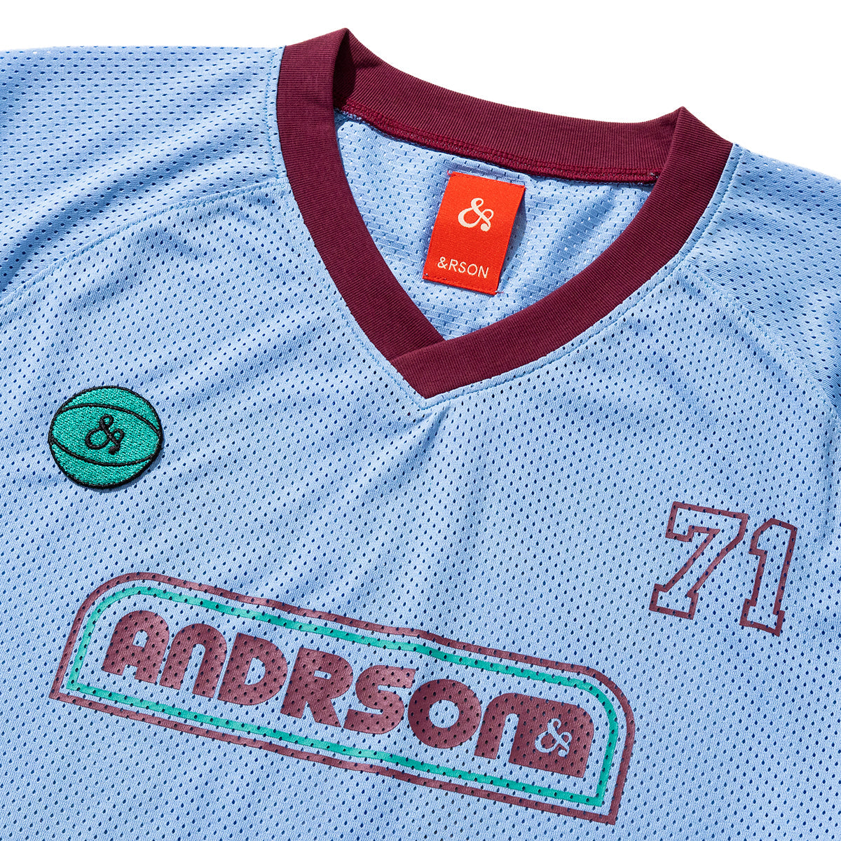 &RSON 2025 GAME TOPS アンダーソン 2025 ゲーム トップス 2505-AND-CTS0010【メンズ レディース ゲームシャツ ユニホーム メッシュ素材 25SS】