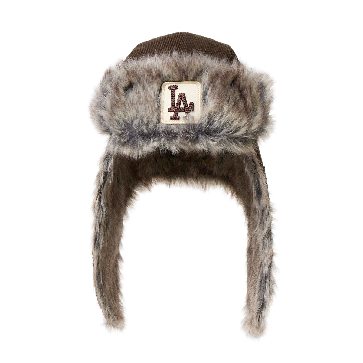 NEW ERA LOS ANGELES DODGERS CORDUROY TRAPPER ニューエラ ロサンゼルス・ドジャース コーデュロイ トラッパー 14667626【メンズ 防寒帽子 フライトキャップ 冬用 25FW】