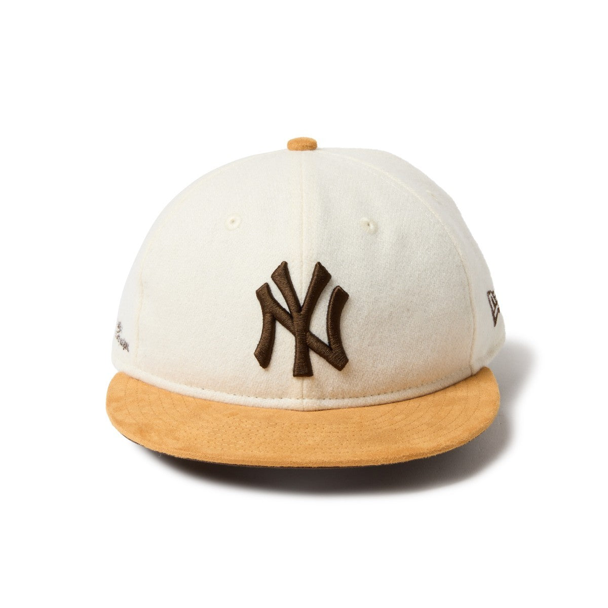 NEW ERA NEW YORK YANKEES SUEDE VISOR RETRO CROWN 9FIFTY ニューエラ ニューヨーク・ヤンキース スエード バイザー レトロクラウン 950 14667630【メンズ 帽子 キャップ 球団 ストラップ 25FW】