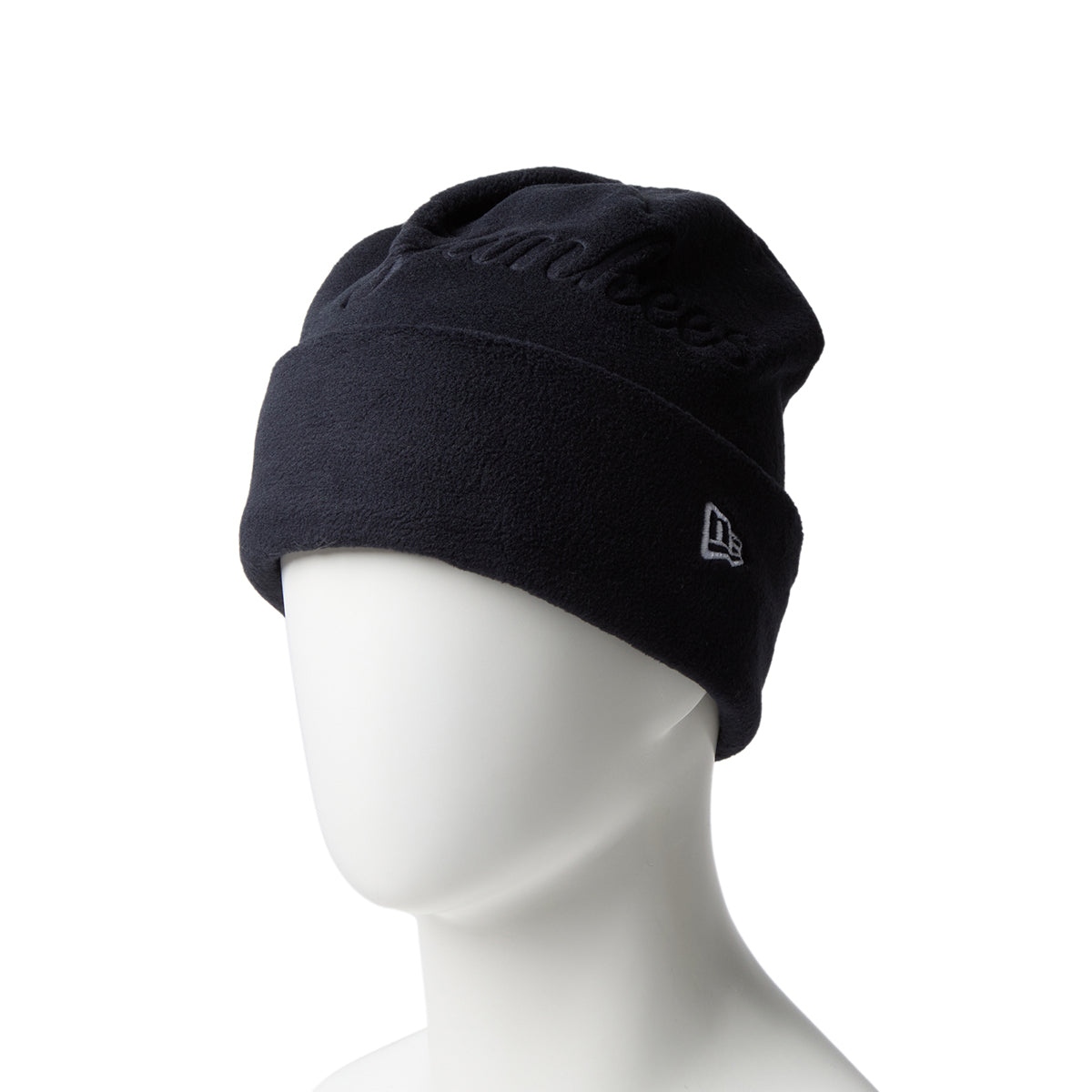 NEW ERA NEW YORK YANKEES POLARTEC BASIC CUFF KNIT ニューエラ ニューヨーク・ヤンキース ポーラテック ベーシック カフ ニット 14670094【メンズ 帽子 ニットキャップ スポーツロゴ 球団 25FW】