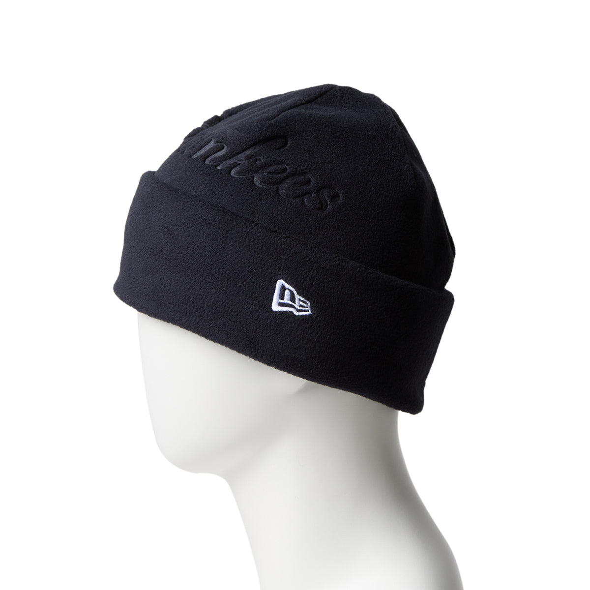 NEW ERA NEW YORK YANKEES POLARTEC BASIC CUFF KNIT ニューエラ ニューヨーク・ヤンキース ポーラテック ベーシック カフ ニット 14670094【メンズ 帽子 ニットキャップ スポーツロゴ 球団 25FW】
