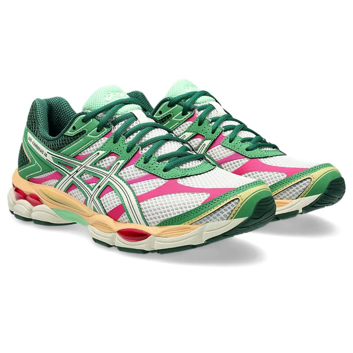 ASICS GEL-CUMULUS 16 アシックス ゲルキュムラス 16 1203A763-100【メンズ スニーカー ランニングシューズ クッション性 メッシュ 衝撃吸収 軽量ソール 25FW】