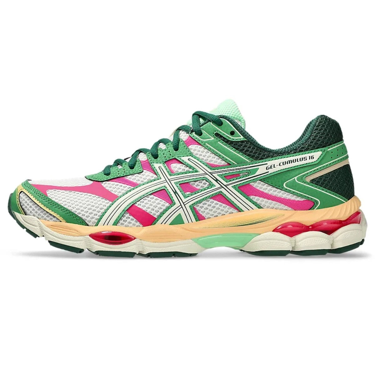 ASICS GEL-CUMULUS 16 アシックス ゲルキュムラス 16 1203A763-100【メンズ スニーカー ランニングシューズ クッション性 メッシュ 衝撃吸収 軽量ソール 25FW】