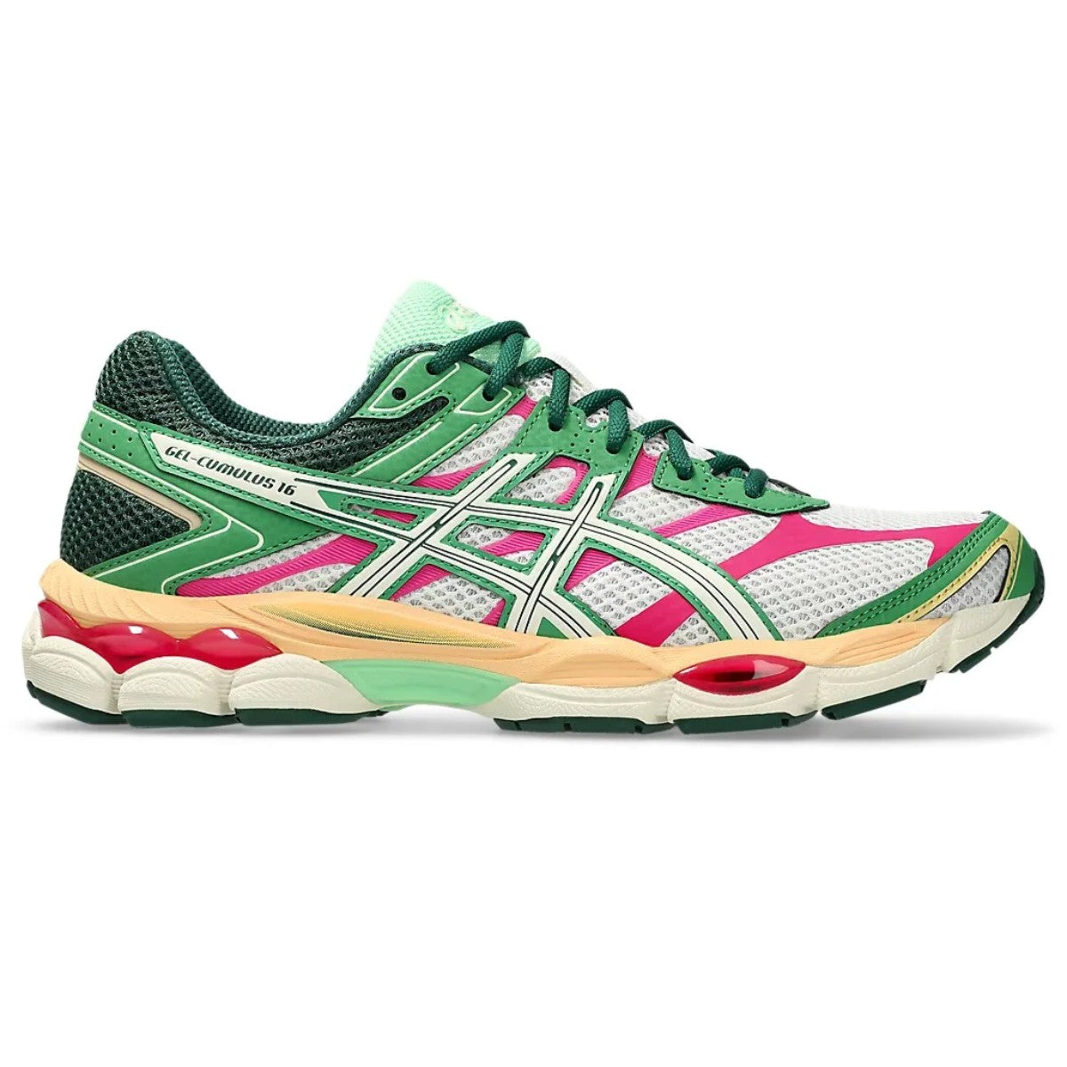 ASICS GEL-CUMULUS 16 アシックス ゲルキュムラス 16 1203A763-100【メンズ スニーカー ランニングシューズ クッション性 メッシュ 衝撃吸収 軽量ソール 25FW】