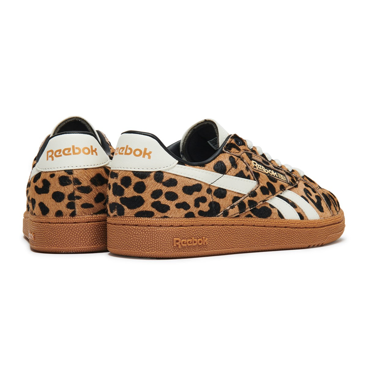 Reebok CLUB C GROUNDS UK リーボック クラブ シー グラウンズ UK 100229527【レディース スニーカー シューズ レオパード柄 ヒョウ柄 25FW】