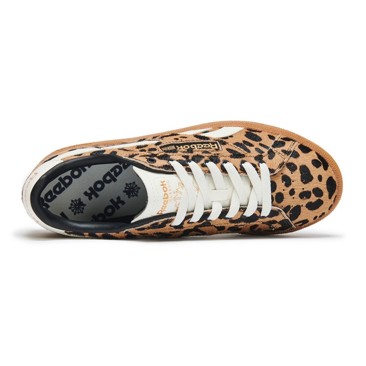 Reebok CLUB C GROUNDS UK リーボック クラブ シー グラウンズ UK 100229527【レディース スニーカー シューズ レオパード柄 ヒョウ柄 25FW】