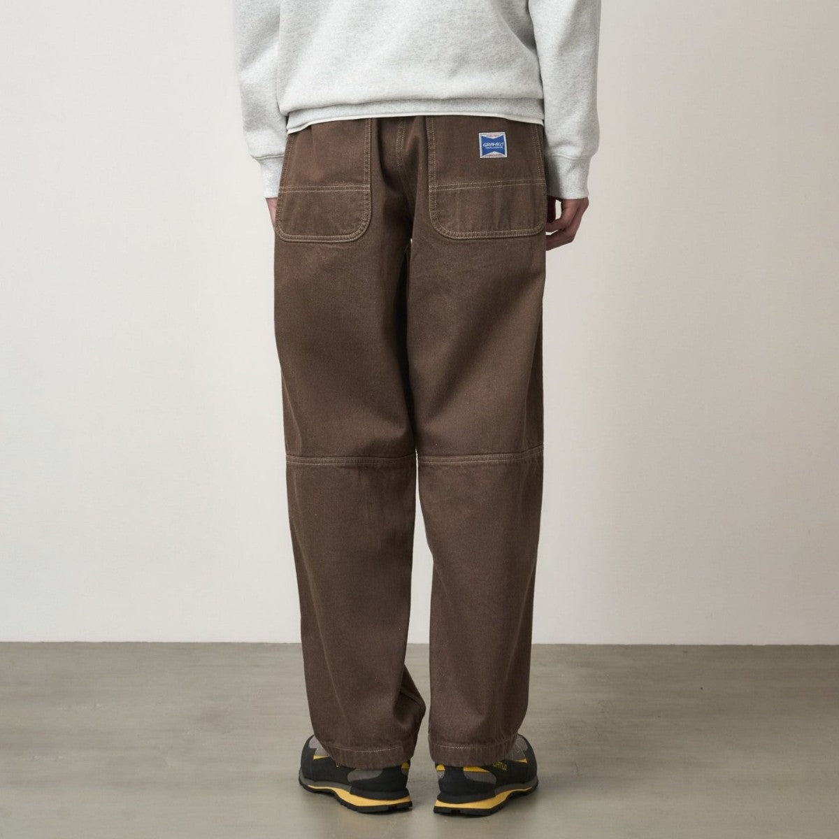 Gramicci JAPANESE SLUB DENIM PANT グラミチ ジャパニーズスラブデニムパンツ G5FM-P026【メンズ デニムパンツ スラブ糸 カラーデニム ワイドシルエット 日本製 25FW】