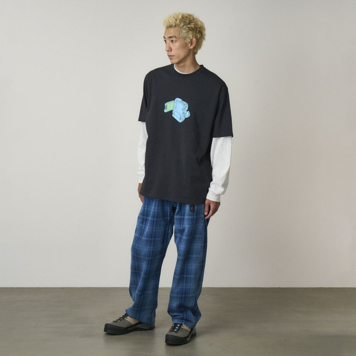 Gramicci O.G. DENIM PLAID PANT グラミチ O.G.デニムプラッドパンツ G5FM-P076【メンズ デニムパンツ ジャガード チェック ストレート 25FW】