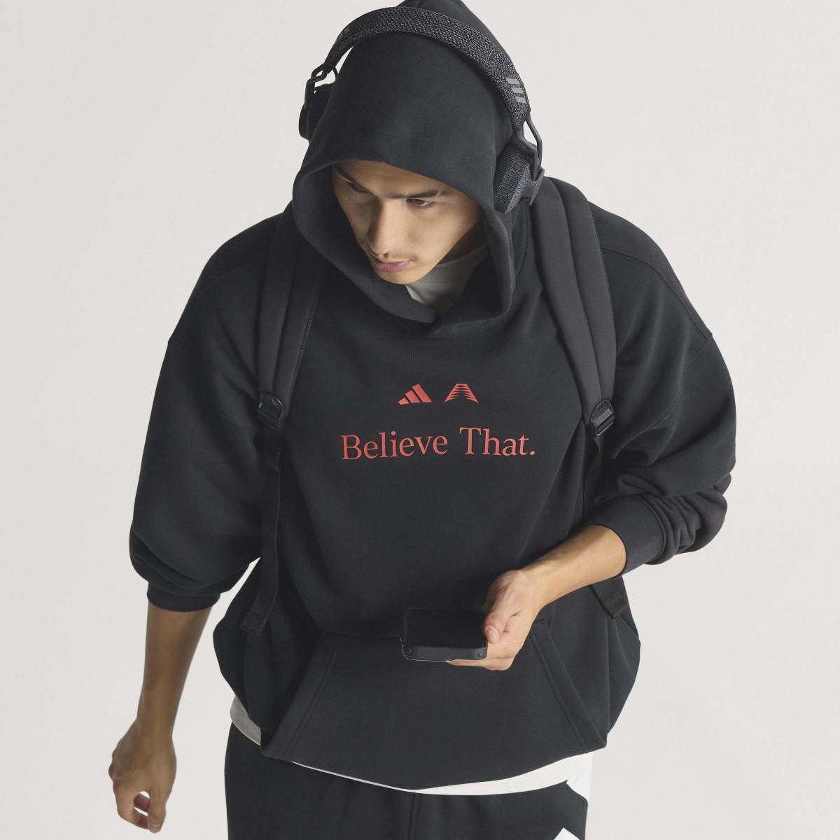 adidas ANTHONY EDWARDS BELIEVE THAT HOODY アディダス アンソニー・エドワーズ BELIEVE THAT パーカー KKT51【メンズ パーカー フーディー バスケットボール メッセージ 25FW】