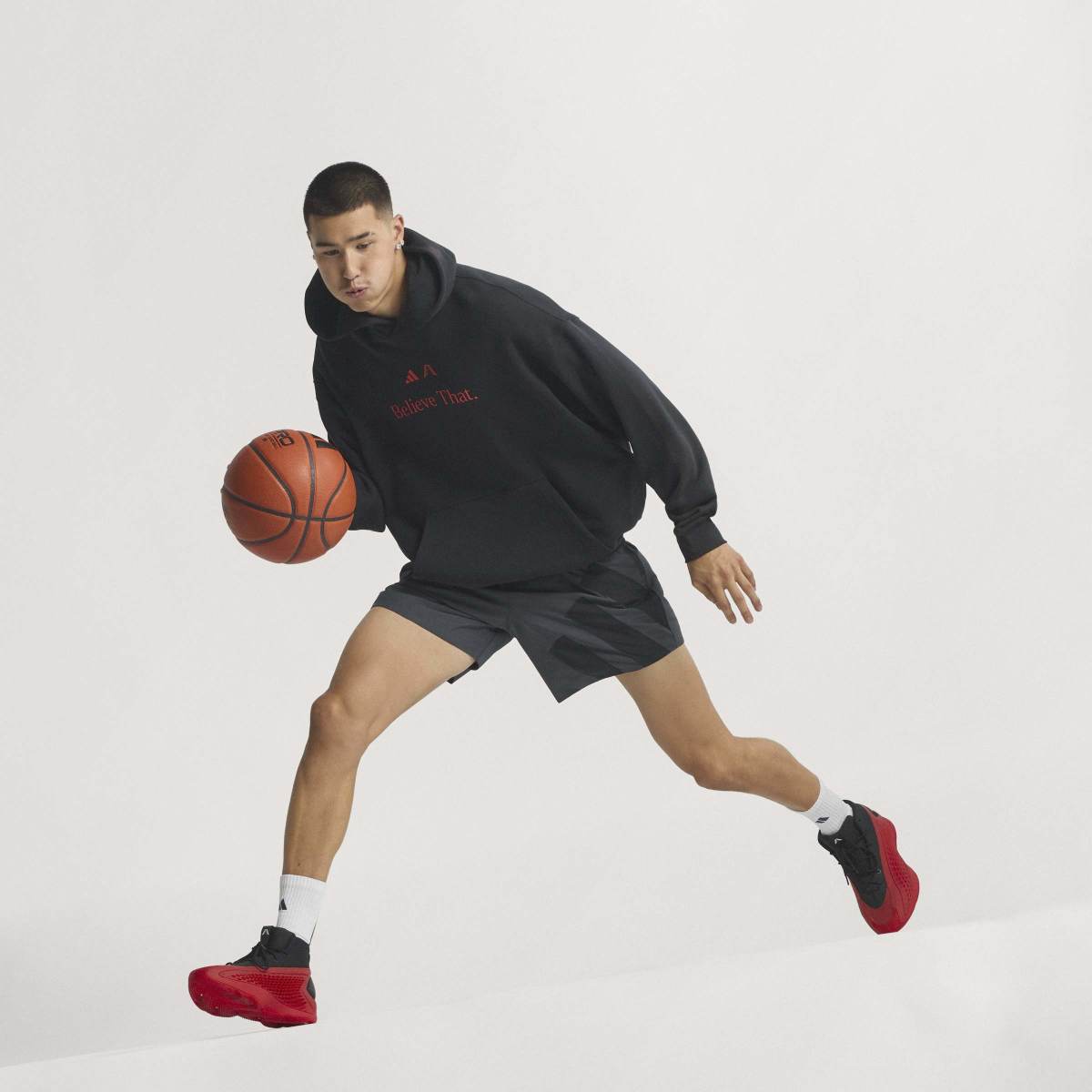 adidas ANTHONY EDWARDS BELIEVE THAT HOODY アディダス アンソニー・エドワーズ BELIEVE THAT パーカー KKT51【メンズ パーカー フーディー バスケットボール メッセージ 25FW】