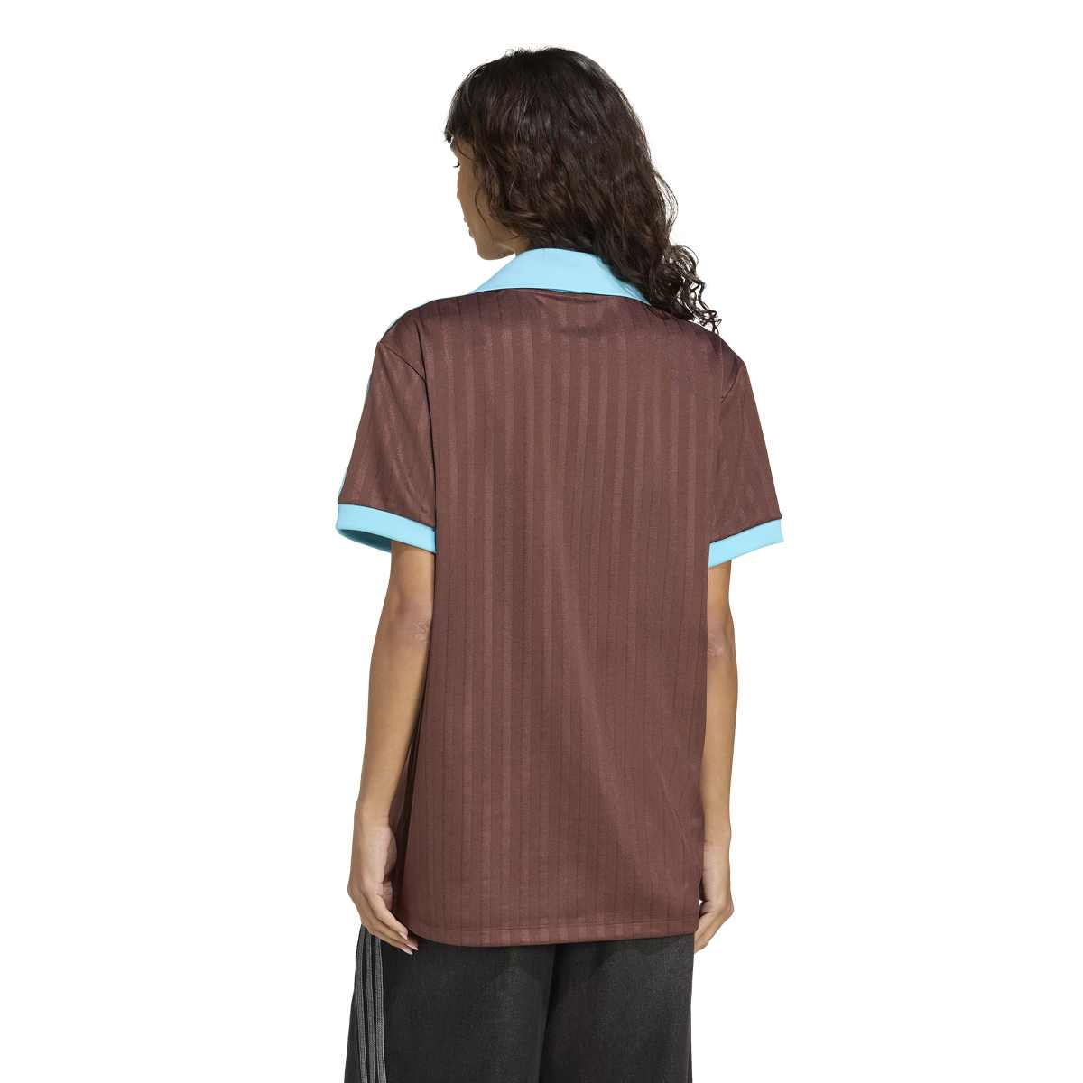 adidas Originals GRAPHIC FOOTBALL INSPIRED JERSEY アディダスオリジナルス サッカー インスパイアード グラフィック ジャージ TX151【レディース 半袖Tシャツ ジャージ ユニフォーム カジュアル 25FW】