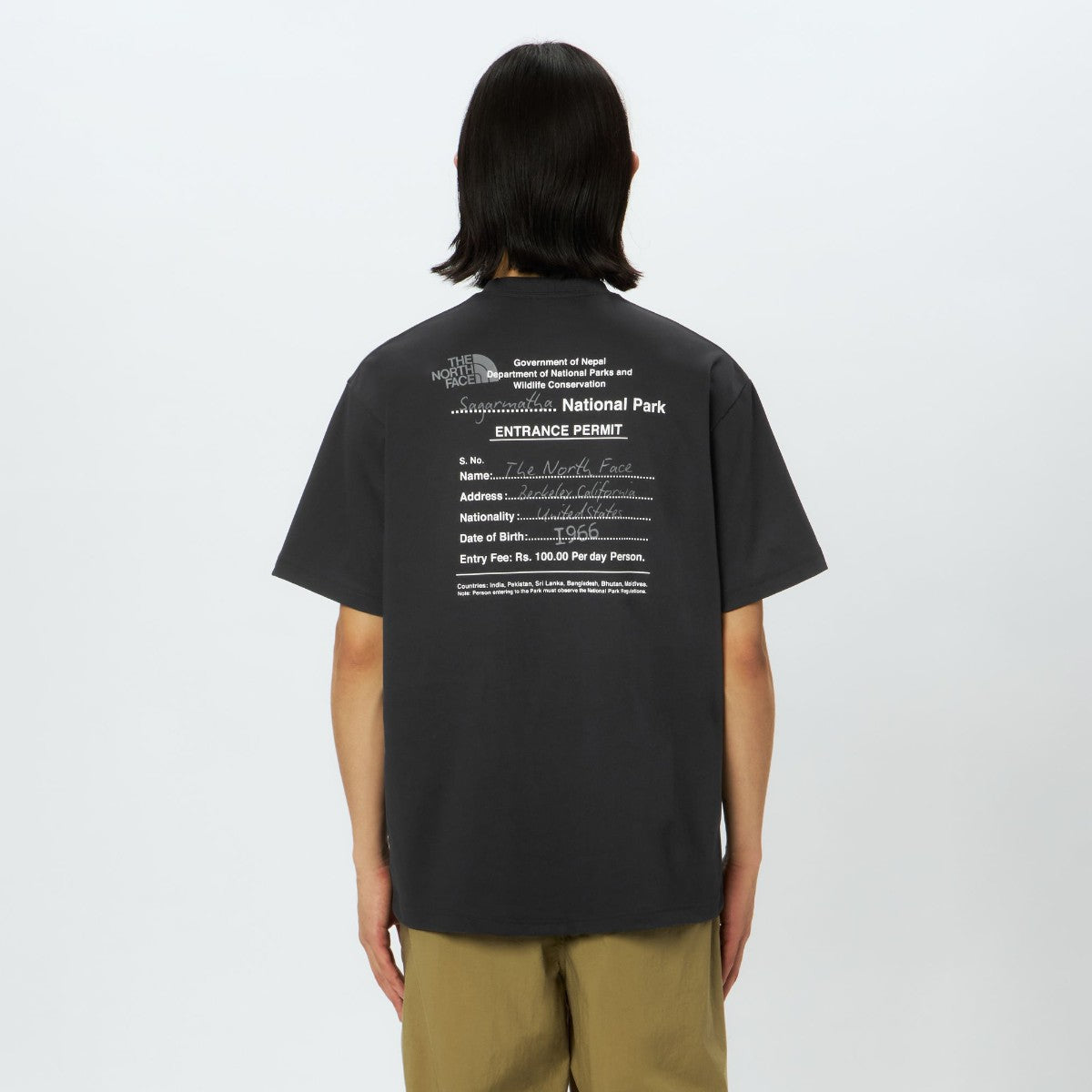 S/S ENTRANCE PERMISSION TEE 【6月28日以降発送予定】