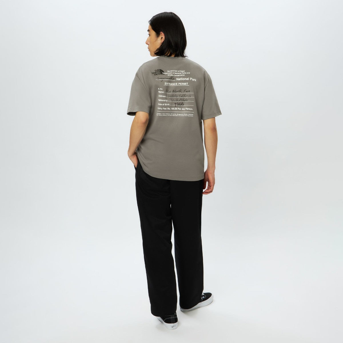 S/S ENTRANCE PERMISSION TEE 【6月28日以降発送予定】