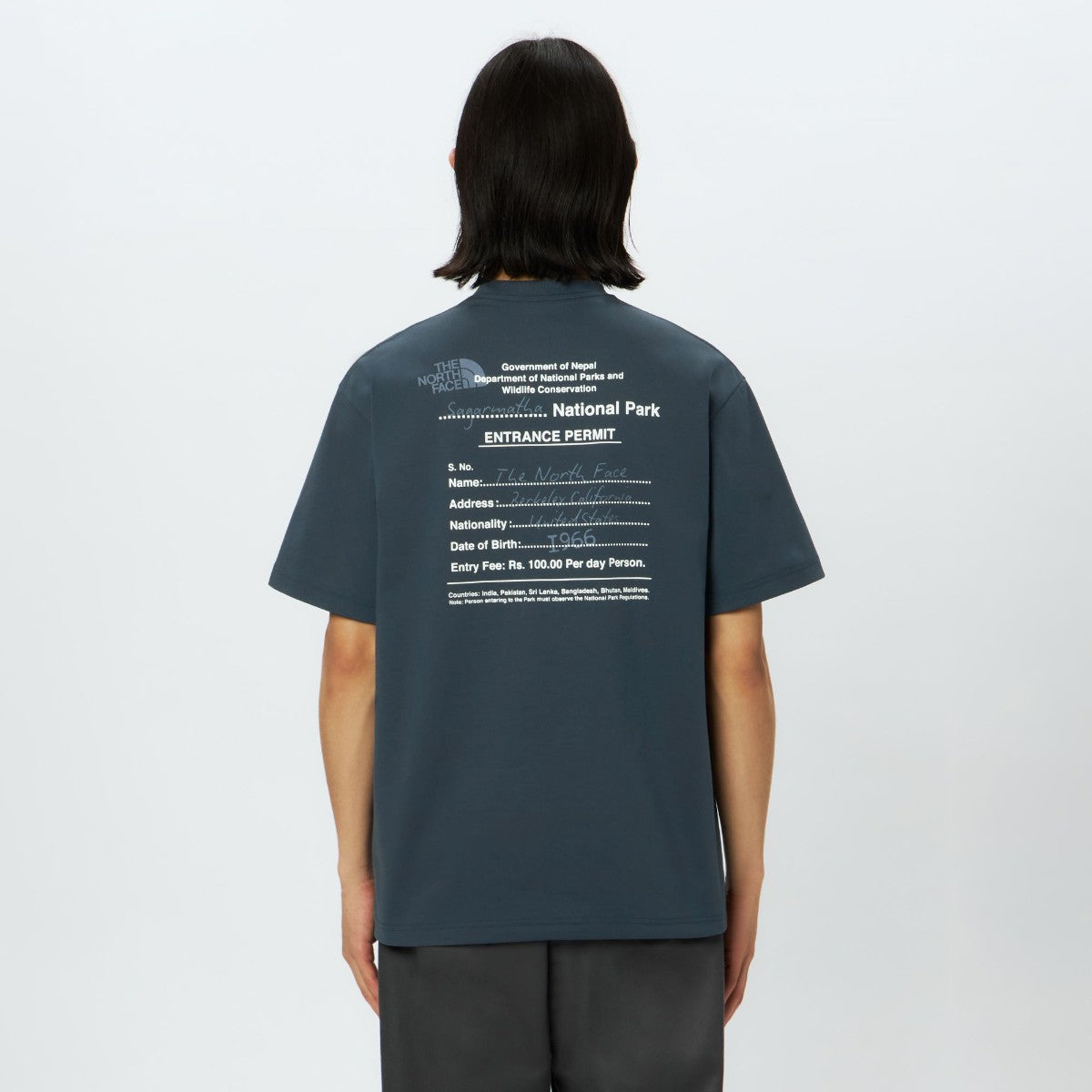 S/S ENTRANCE PERMISSION TEE 【6月28日以降発送予定】