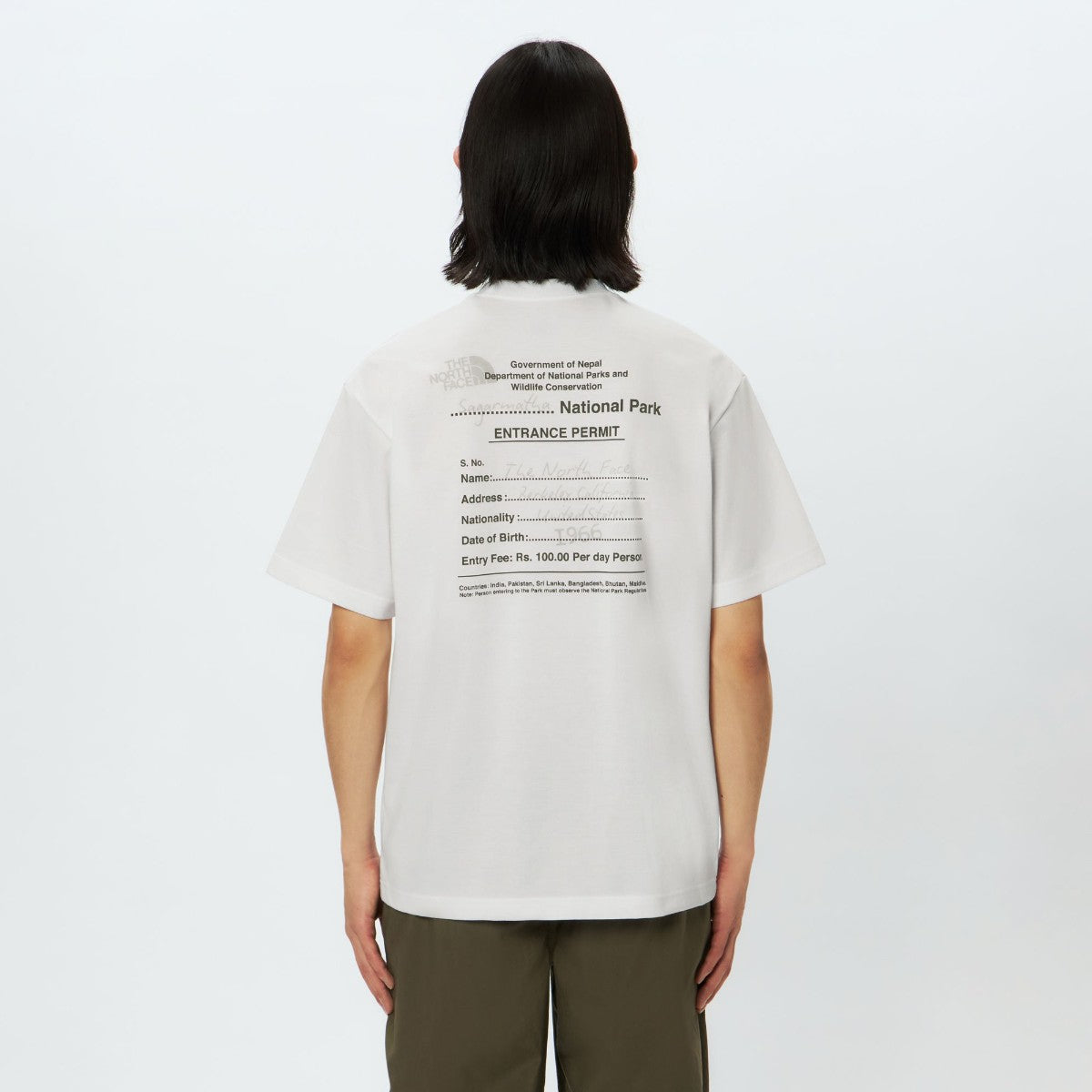S/S ENTRANCE PERMISSION TEE 【6月28日以降発送予定】
