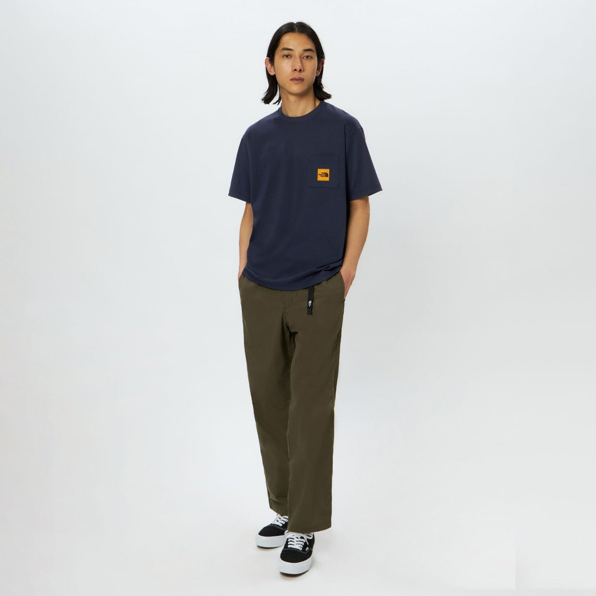 S/S SQUARE LOGO POCKET TEE 【6月28日以降発送予定】