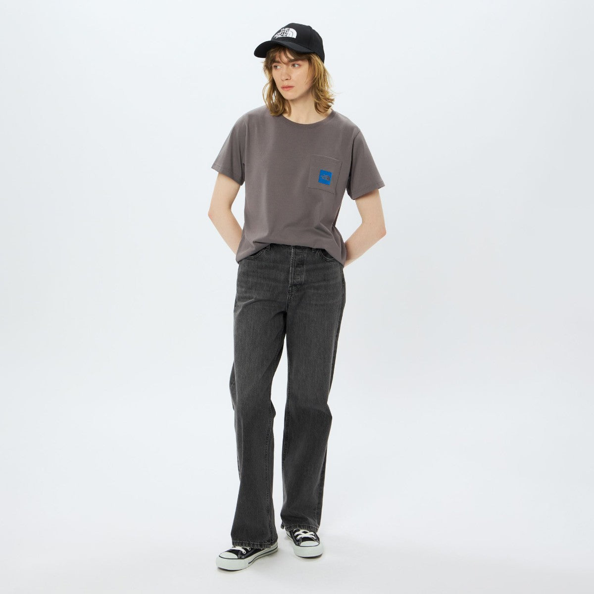 S/S SQUARE LOGO POCKET TEE 【6月28日以降発送予定】