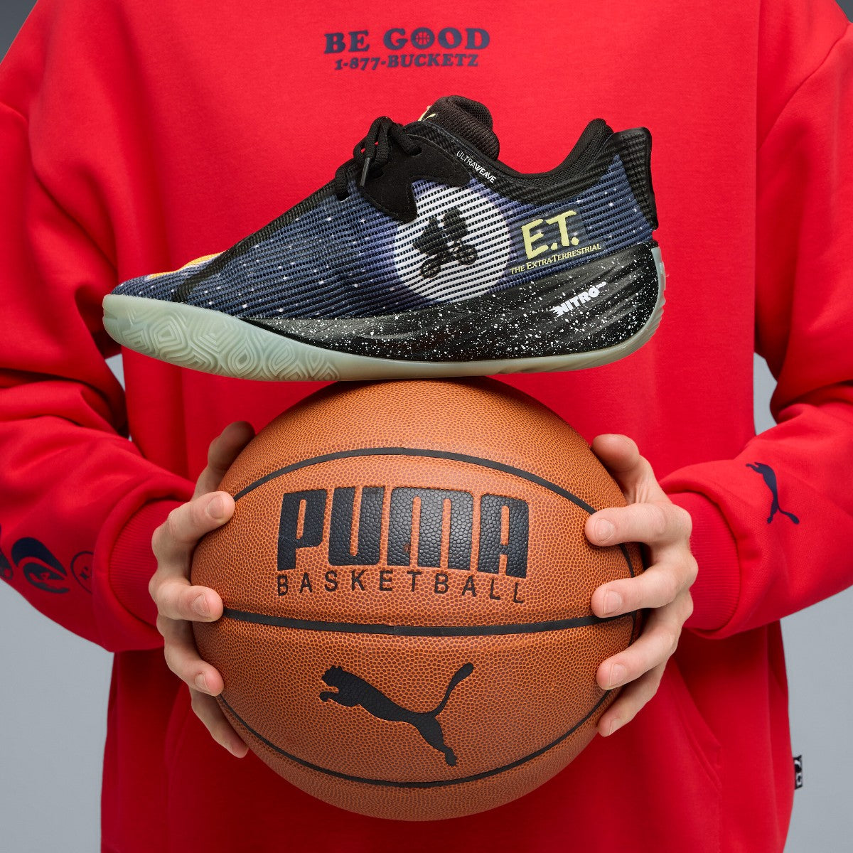 PUMA ALL-PRO NITRO 2 E.T. プーマ オールプロ ニトロ 2 E.T. 312313-01【メンズ スニーカー バスケット クッション性 反発性 快適性 パフォーマンス コラボ 25FW】