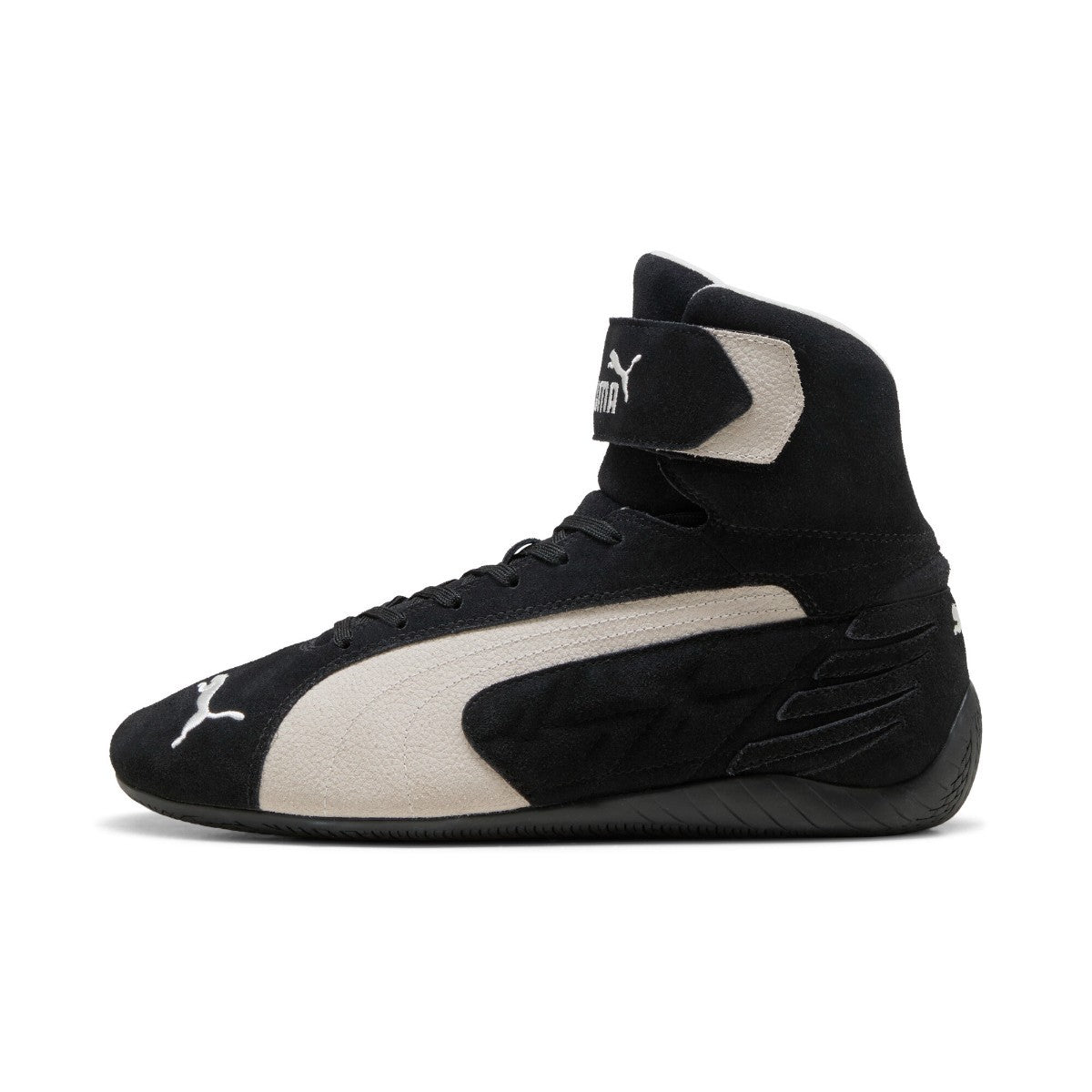 PUMA SPEEDCAT MID プーマ スピードキャット ミッド 400384-01【メンズ スニーカー ミッドカット スエード モータースポーツ 25FW】