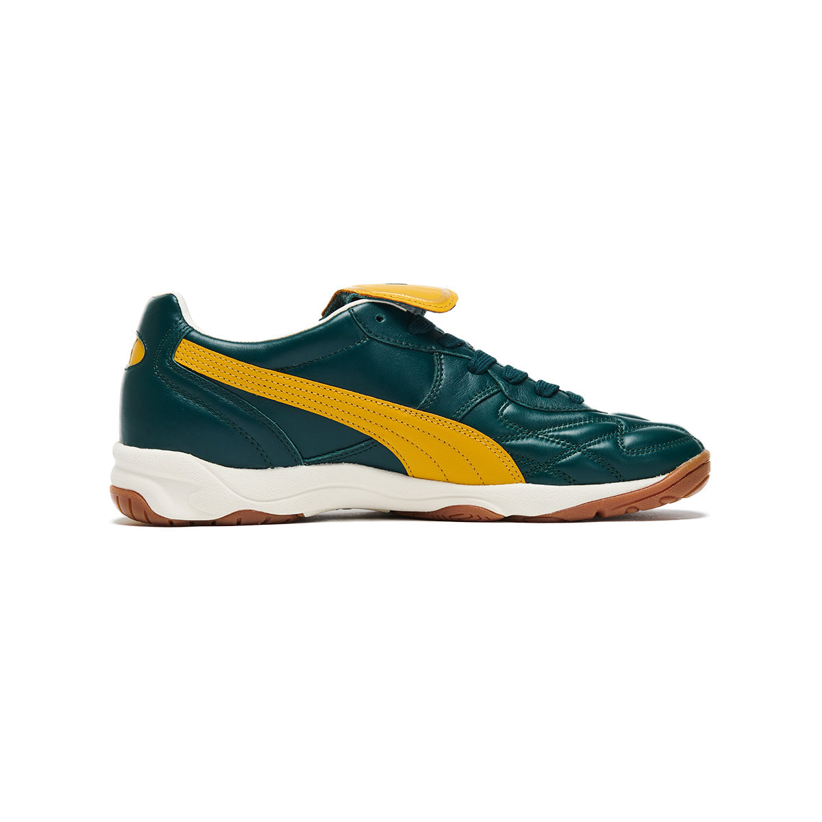 PUMA KING INDOOR プーマ キング インドア 401683-12【メンズ スニーカー ローカット スパイクモチーフ フットボール レザー 25FW】