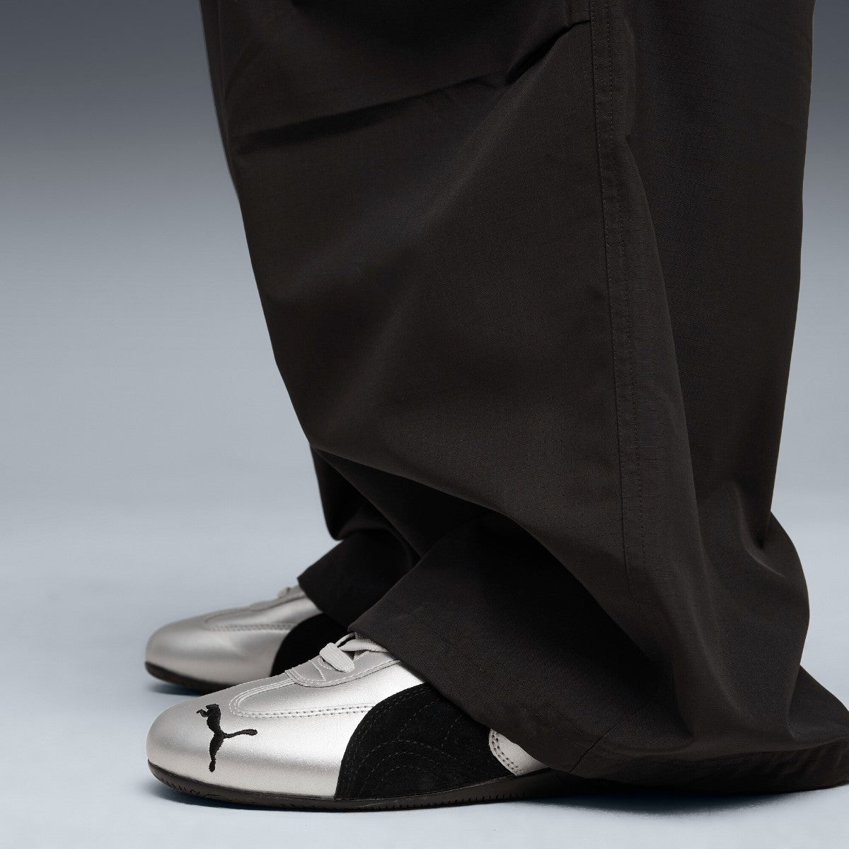 PUMA SPEEDCAT METALLIC プーマ スピードキャット メタリック 403689-01【メンズ スニーカー レーシングシューズモチーフ 25FW】