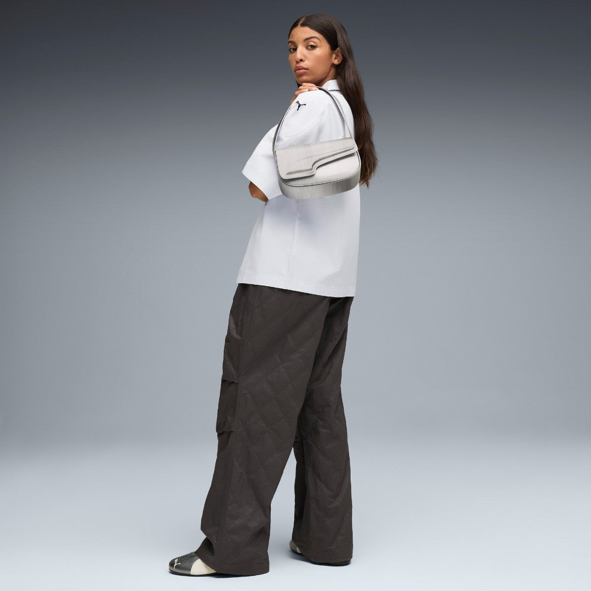 PUMA SPEEDCAT METALLIC プーマ スピードキャット メタリック 403689-02【メンズ スニーカー レーシングシューズモチーフ 25FW】