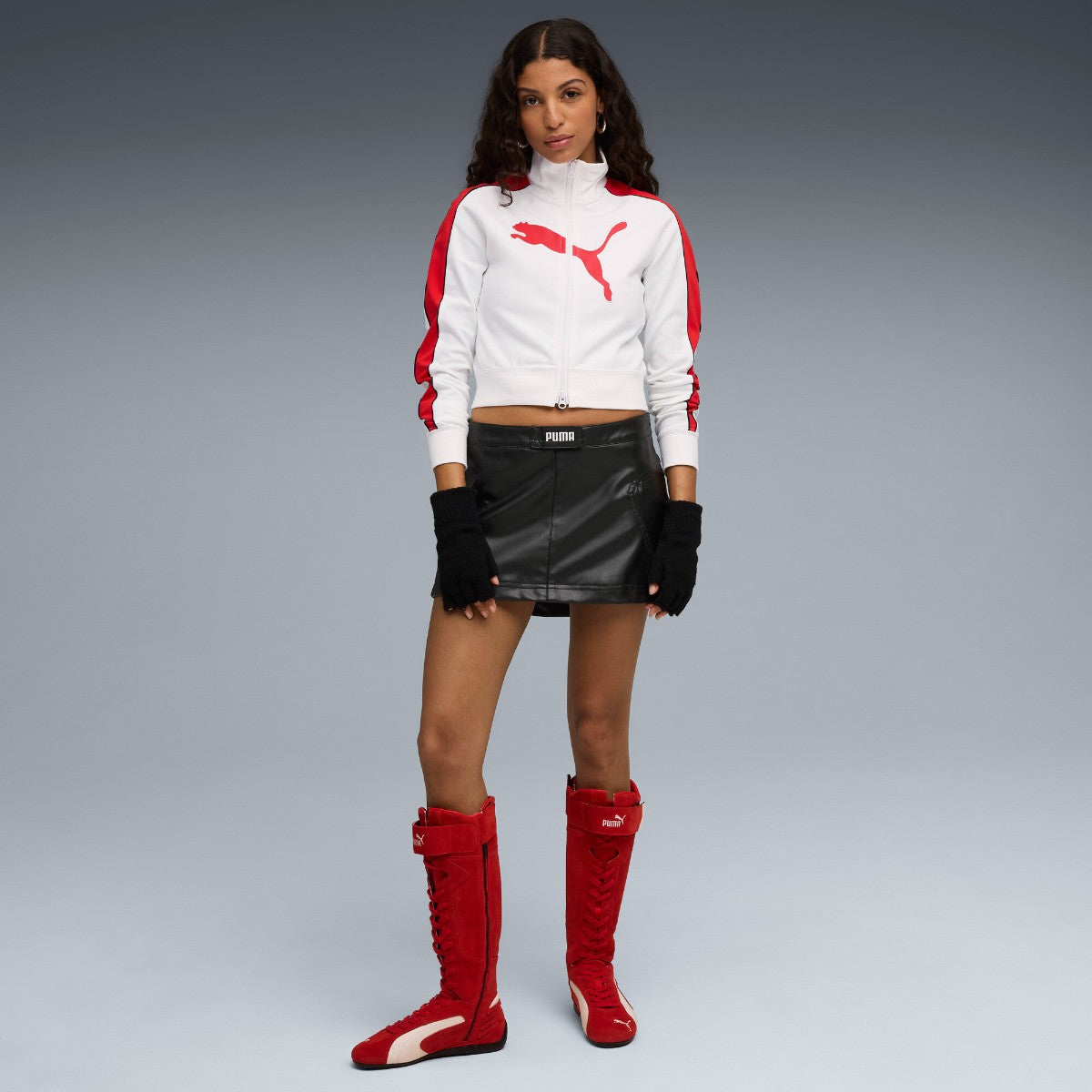 PUMA SPEEDCAT BOOT WNS プーマ ウィメンズ スピードキャット ブーツ 403770-02【レディース スニーカー ブーツ ドライビングシューズ レーシングシューズ ニーハイ 25FW】