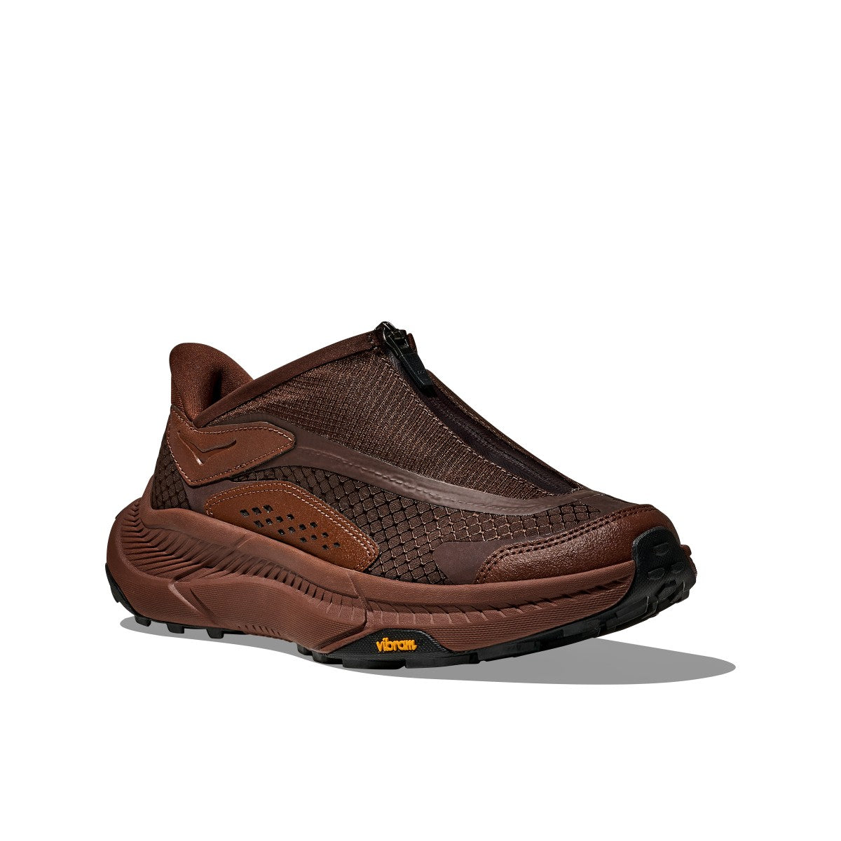 HOKA U PROJECT TRANSPORT ホカ プロジェクト トランスポート 1162850-MRWN【メンズ スニーカー ローカット シューズ ジップアップ アウトドア ビブラムソール 25FW】