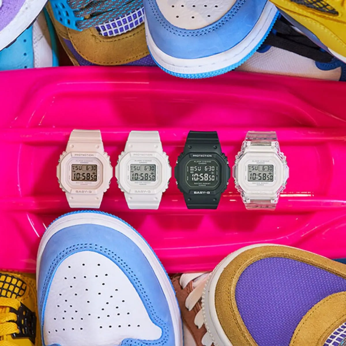 Baby-G BGD-565U-1JF ベイビージー BGD-565U-1JF BGD-565U-1JF【レディース デジタル腕時計 耐衝撃 10気圧防水 暗所で見やすい カジュアルデザイン 25SS】