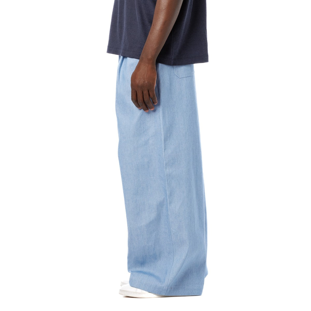 Sandinista Light Denim Easy Baggy Pants サンディニスタ ライトデニム イージー バギーパンツ 60425SU01-BT【メンズ イージーパンツ デニム ストレート 25SS】